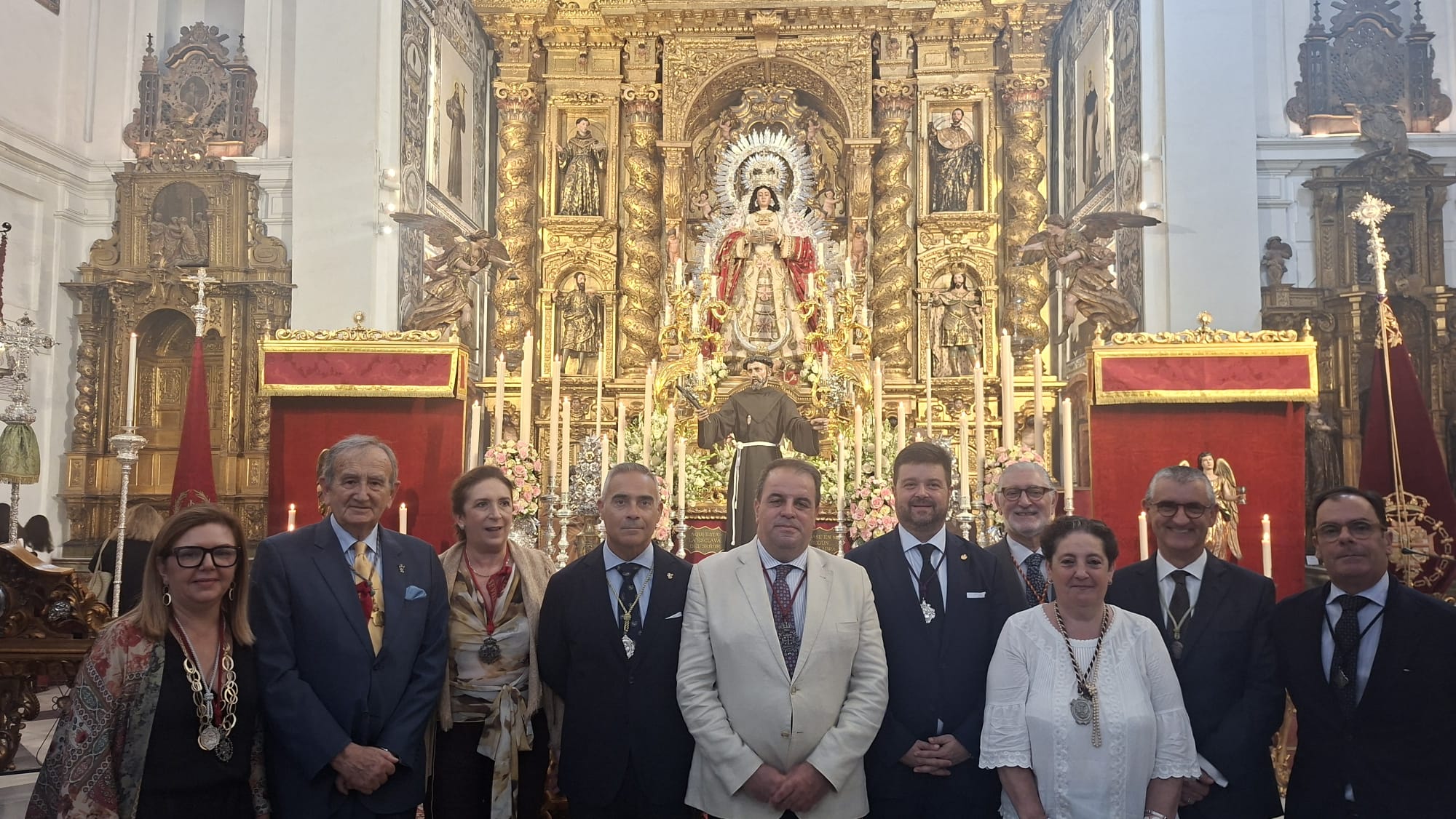 Representaciones en la Función Solemne - Hermandad de la Sagrada Cena